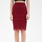 Forever 21 ✨F21
Women's Purple Scallop Lace Pencil Skirt✨ Photo 1