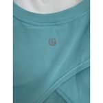 Lululemon Shirt Women's Blue Back Vent Athletic Short Sleeve Lightweight Photo 3