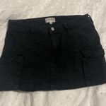 PacSun  Black Cargo Mini Skirt Photo 1