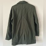 Madewell  Green Diamond Jacquard Shaw Blazer Jacket Size XXS Preppy Chic Winter Photo 3