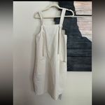 Cupshe Cool & Collected Beige Suspender Tie Straps Dress with Pockets Photo 2