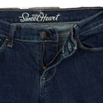 Old Navy SZ 4 SHORT Sweetheart Jeans Mid-Rise Dark Wash Pockets Zip-Fly Blue Photo 2