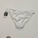 Bar III White Bikini Bottoms | Ruched Sides | NWT | Size XL Photo 1