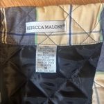 Rebecca Malone  Blue and Yellow Plaid Vest medium Photo 1
