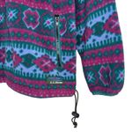 LL BEAN Vintage 90s L Polartec Southwest Fleece Pullover Jacket Made in USA Rare Blue Size L Photo 2