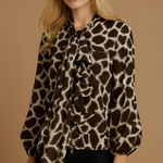 Roberto Cavalli 723  Zip Up Long Sleeve Jacket Size 44 Photo 0