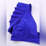 Blue Ruffle Top High Waisted Floral Bottoms 2 Piece Bikini Swimsuit Bathing Suit Size XXL Photo 10