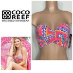 Coco reef  FIVE WAY BRA SIZED UNDERWIRE BIKINI TOP. 32/34D Photo 1