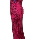 Windsor Pauline Fuschia Sequin Mermaid Formal Gown Photo 3