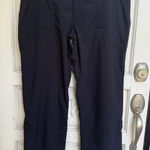 Patagonia Black Cropped Outdoor Lightweight Hiking Pants Womens Size 10 Photo 0