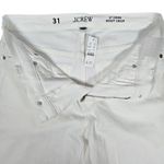 J.Crew 9" demi-boot crop jean in white wash 31 NWT Photo 3
