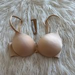 SKIMS  Ultimate Push up Plunge Bra Sand Size 30D Photo 1