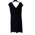 Tiana B . Women's Size Large Black Twisted Front Knee Length Dress Photo 4