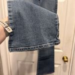 Vanilla Star Jeans VTG Y2K Low Rise Flare Jeans Vanilla Star Jr Size 7 Pink Stitches Rhinestones Photo 4