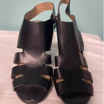 INC International Concepts Sz8.5 black zipup‎ anklestrap S Photo 0