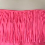 Arizona Tankini Bright Pink 2 Piece Fringed Top Swimsuit ~ Women's Size M & L Photo 3