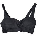 Aerie Black Waffle Knit Wireless Bra Size S NWT Photo 1