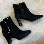 Jimmy Choo  suede style black booties studded size 38.5 Photo 1