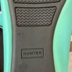 Hunter Original Tour BalletFlatsTurquoise Rubber WomenUK7US9N.Without Box(O5)!! Photo 9