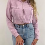 Brandy Melville Bright Cropped Hoodie Photo 1