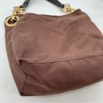 JPK Paris 75 Nylon Hobo‎ Bag Brown Brown Photo 4