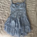 Blue corset outcast dress Size L Photo 0