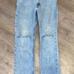 Levi’s Blue Two Tone High Rise Jeans Photo 0