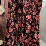 Forever 21 floral wrap around mini dress Photo 5