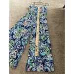 Lilly Pulitzer  Marnee Wide Leg Jumpsuit In Hanging With Fronds Size 00 Preppy Photo 8