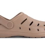 RUGGED SHARK Womens Eva Clogs Size 8 Taupe Waterproof Comfortable New Tan Photo 1