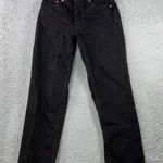 Tommy Hilfiger Jeans Womens 12 Black Straight Leg Classic Denim Vintage Style Photo 0