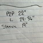 Coco Bianco Top Women L Black Stretchy Tunic Closet Staple 3/4 Sleeve Minimal Size L Photo 6