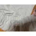 Como vintage linen blend Elastic Waist Pants Casual Button Front Beige XL Photo 2