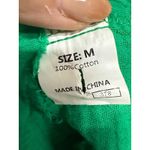 Color block Neon Short Sleeve 100% Cotton Green Orange Pink Preppy Boutique M Size M Photo 7