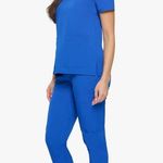 Amazon royal blue jogger scrub set Photo 0