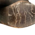 Free People Cybill Heel Ankle Boots Women's 9 Black Leather Boho Hippie Career Photo 6