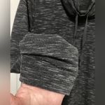 Eddie Bauer  Black Marbled Women's Cowl Neck Long Sleeve Shirt Photo 5