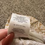 Anthropologie Elevenses  cream & yellow print shorts size 4 Photo 6