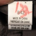 Vera Wang Lavender Label Purple Strapless Bow Jacquard Cocktail Dress Size 8 Photo 8