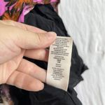 Free People  Mini Dress Cut Out Foral Printed V Neck Sz S Boho Hawaii Tropical Photo 9