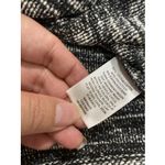 Halogen NEW $89 Womens XS Zip Up jacket Black Ivory Tweed Asymmetrical Photo 6