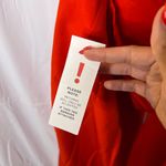 Bardot  Martini Midi Dress In Fire Red Size Large Photo 6