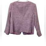 CeCe  Tweed Collarless Jacket Size Medium Photo 4