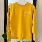 Nike  Vintage SWOOSH Yellow Sweatshirt Photo 0