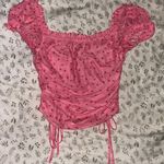 Tiger Mist Pink Floral Top Photo 1