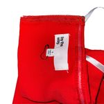 by the way. Revolve Red Strapless Zip-Back Crop Top Women's Size Small Photo 5