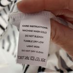 NWT Made with love ❤️ black & white ruffled shoulder drop waist dress si… Size M Photo 5