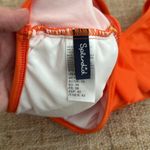 Splendid  Orange Off The Shoulder Swim Two Piece Bikini Top Small Medium Photo 4