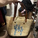 Free People Woven Cactus Beach Tote Photo 1