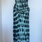 Revolve  Young Fabulous & Broke Araya Seafoam Tie Dye Ruched MIDI Dress NWT S Photo 2